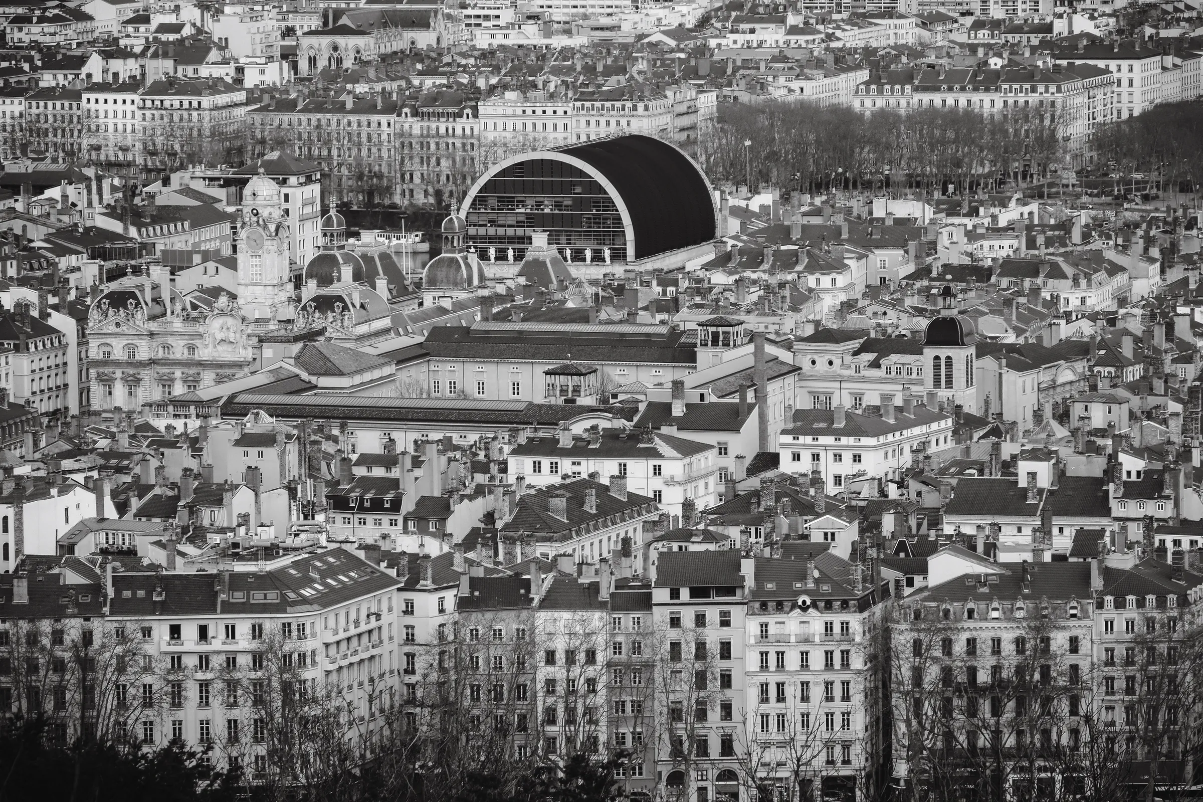 Toits de la Presqu'île et Opéra de Lyon